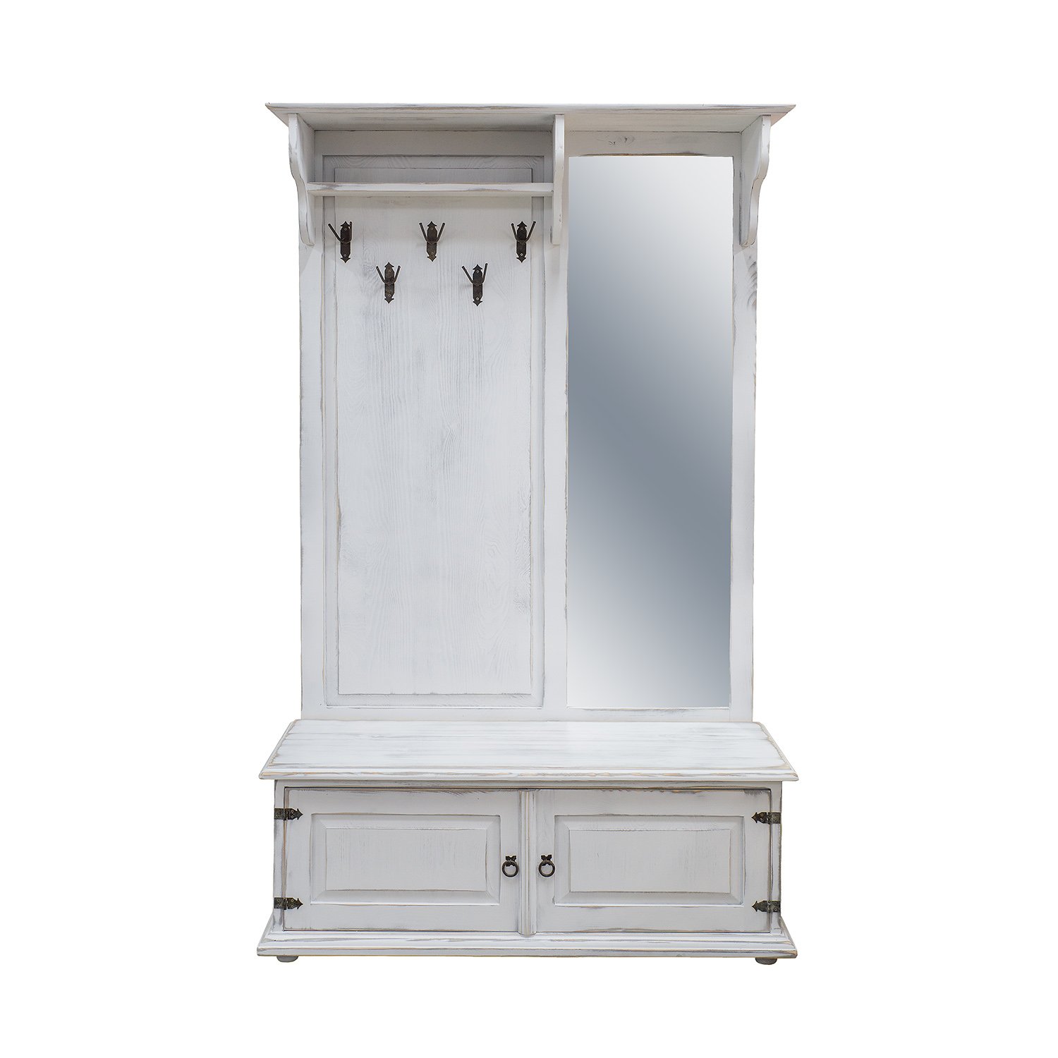 Pine wardrobe RUSTIKAL GR703 pine colorless wax - Image 11