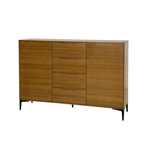 The beech chest of drawers MODERN KD422 is made of beech wood