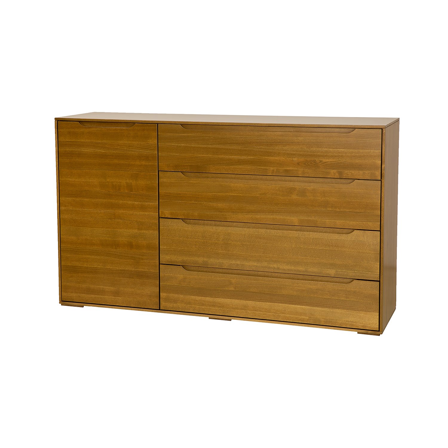 The beech chest of drawers MODERN KD423 is made of beech wood - Image 3
