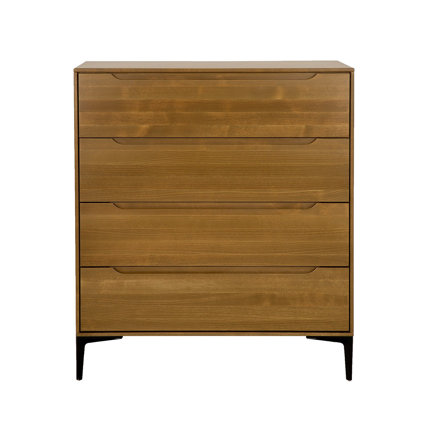 Beech chest of drawers MODERN KD424 moka beech color - Image 2