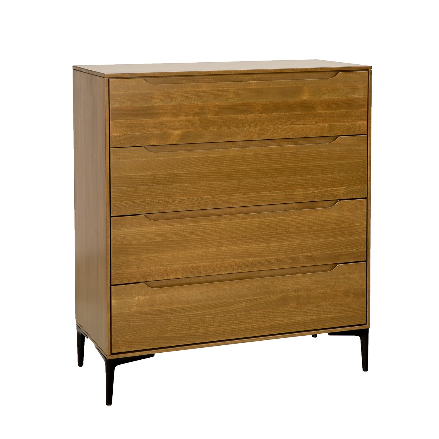 Beech chest of drawers MODERN KD424 moka beech color - Image 3