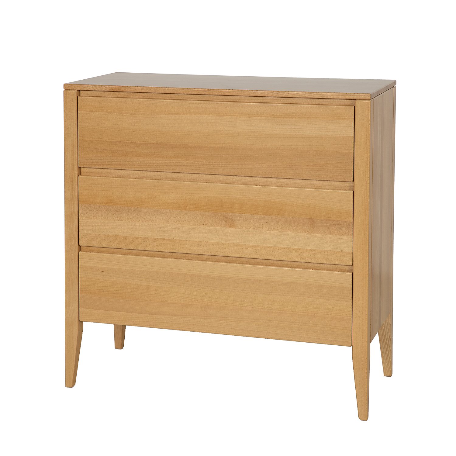 RETRO beech chest of drawers KD437 natural beech