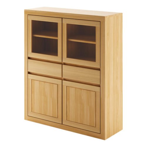 VIP KD305 honey oak chest of drawers