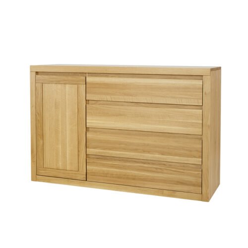 VIP KD308 honey oak chest of drawers