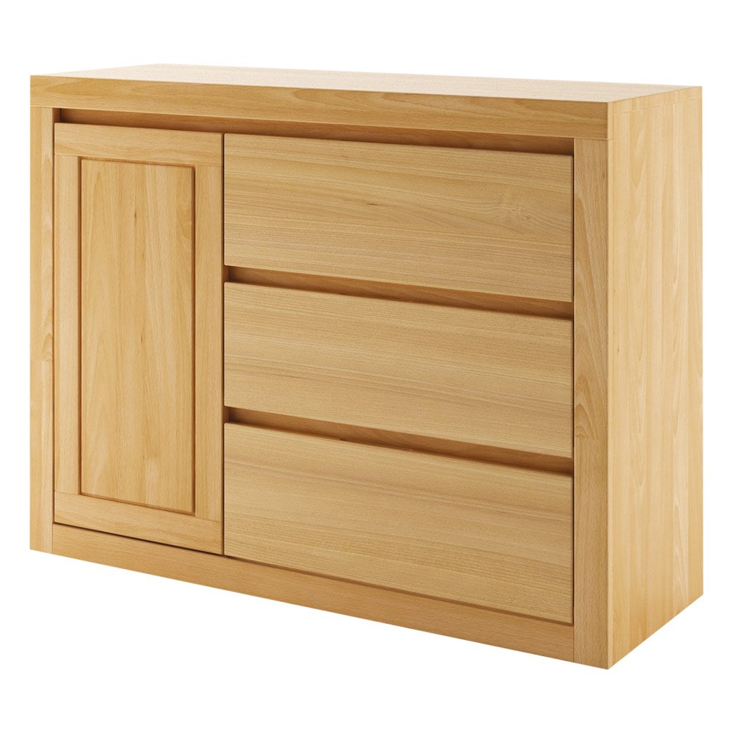 VIP KD315 oak chest of drawers, cocoa oak