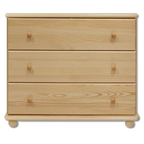 CORSICA KD106 pine chest of drawers, natural pine