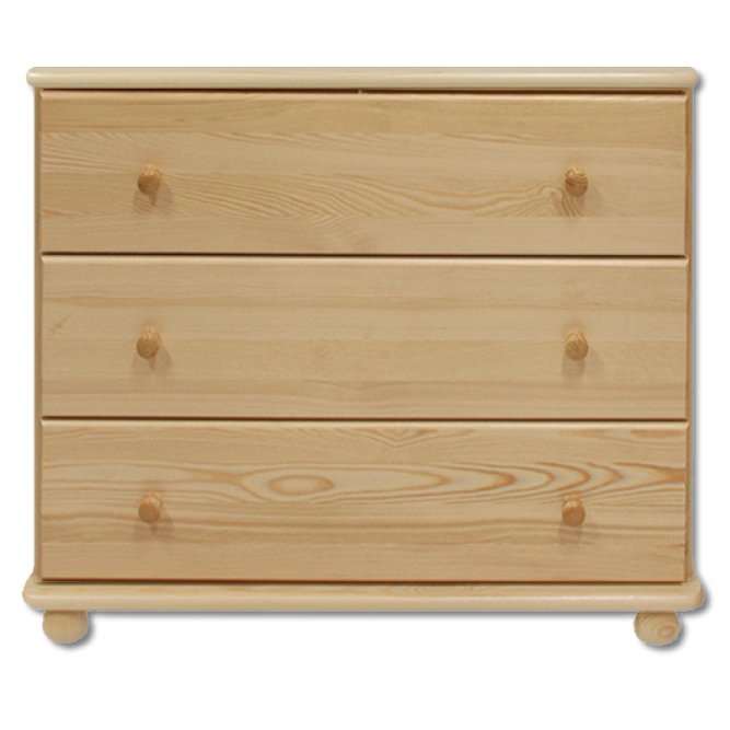 CORSICA KD106 pine chest of drawers, natural pine