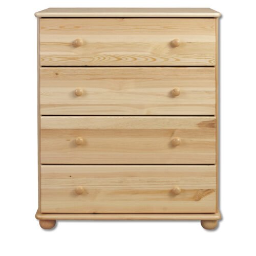 CORSICA KD110 pine chest of drawers, natural pine