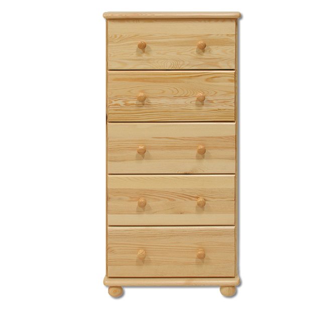 CORSICA KD115 pine chest of drawers, natural pine