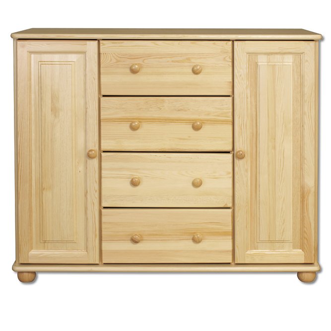 CORSICA KD117 pine chest of drawers, pine and alder