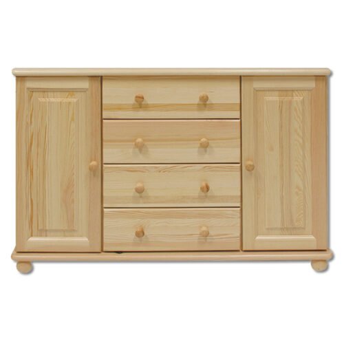 CORSICA KD122 pine chest of drawers, natural pine
