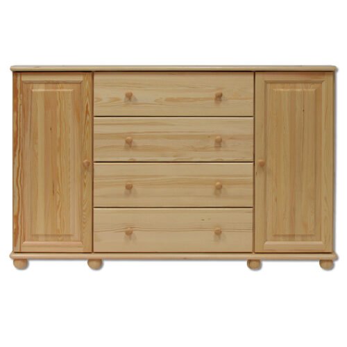 CORSICA KD123 pine chest of drawers, natural pine