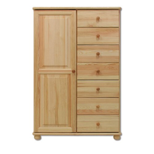 CORSICA KD126 pine chest of drawers, natural pine
