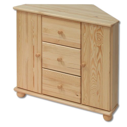 CORSICA KD133 pine chest of drawers, natural pine