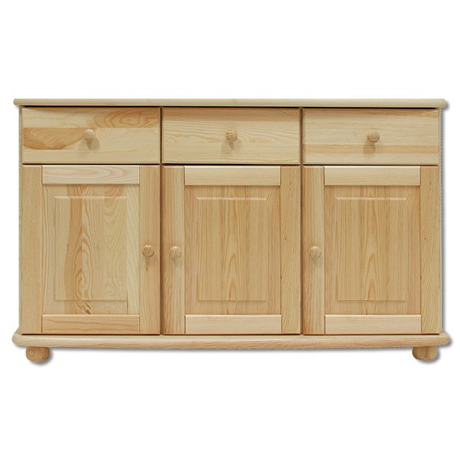 Pine chest of drawers MUGO KD138 pine walnut color