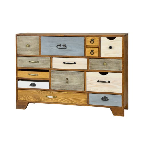 Pine chest of drawers RUSTIKAL KD790