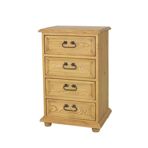 Pine chest of drawers RUSTIKAL KD700 antique pine white