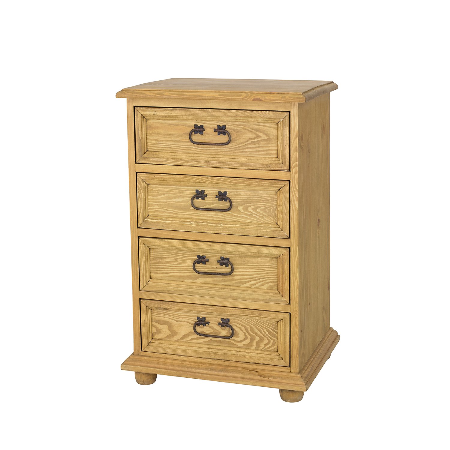 Pine chest of drawers RUSTIKAL KD700 antique pine white