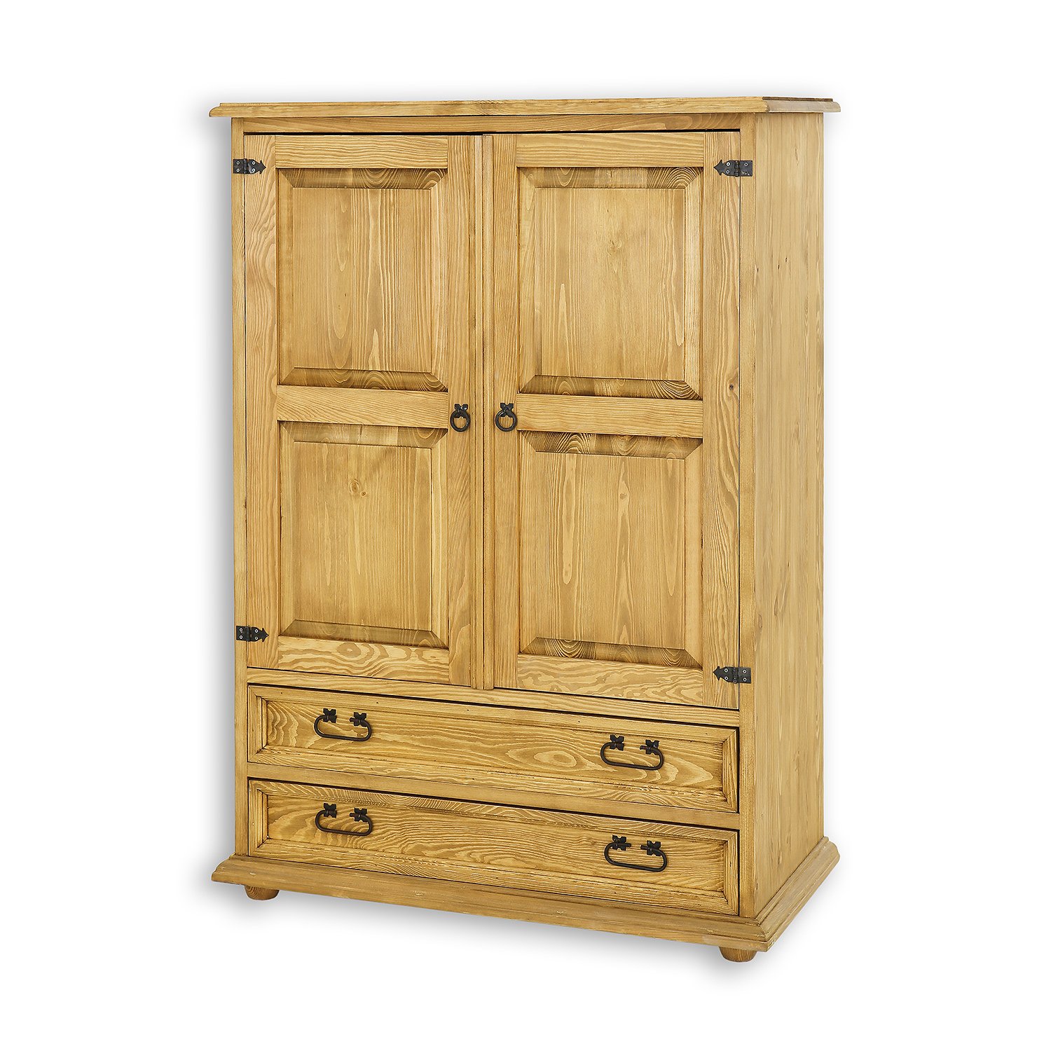 Pine chest of drawers RUSTIKAL KD704 pine, clear wax