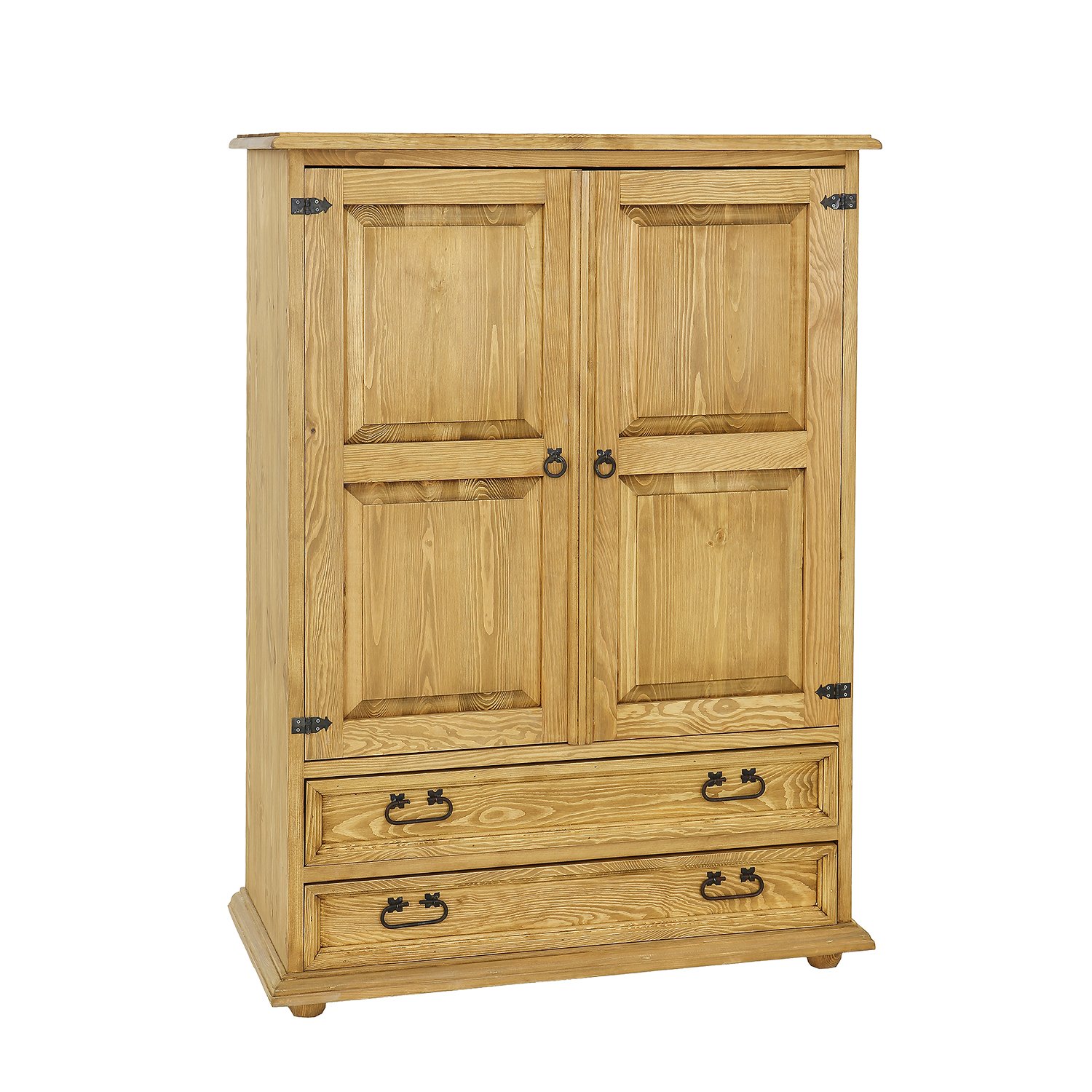 Pine chest of drawers RUSTIKAL KD704 pine, clear wax - Image 3