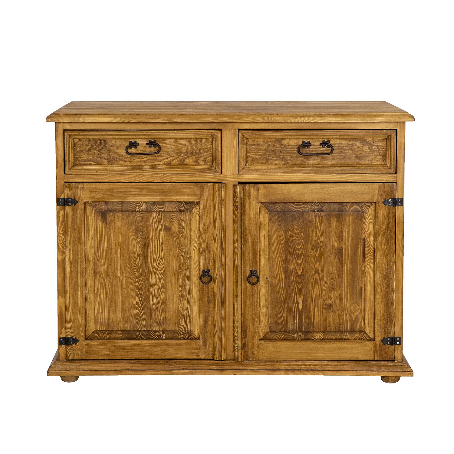 Pine chest of drawers RUSTIKAL KD705 antique pine white - Image 8