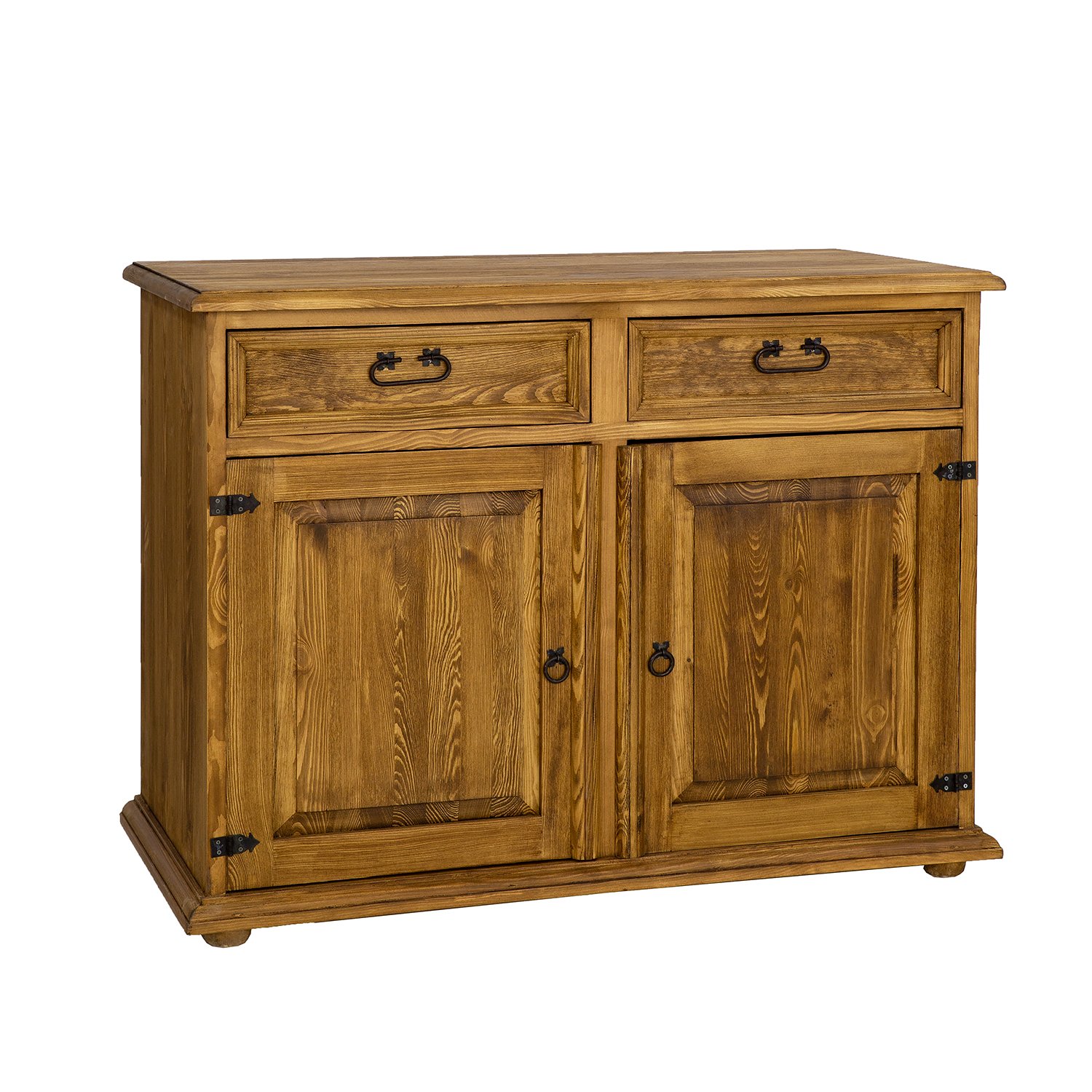 Pine chest of drawers RUSTIKAL KD705 antique pine white - Image 9