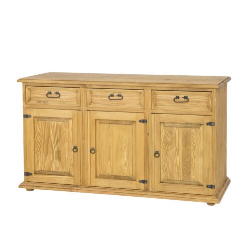 Pine chest of drawers RUSTIKAL KD706 antique pine white