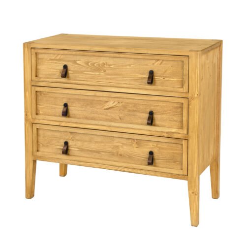 Pine chest of drawers RUSTIKAL KD713 antique pine white