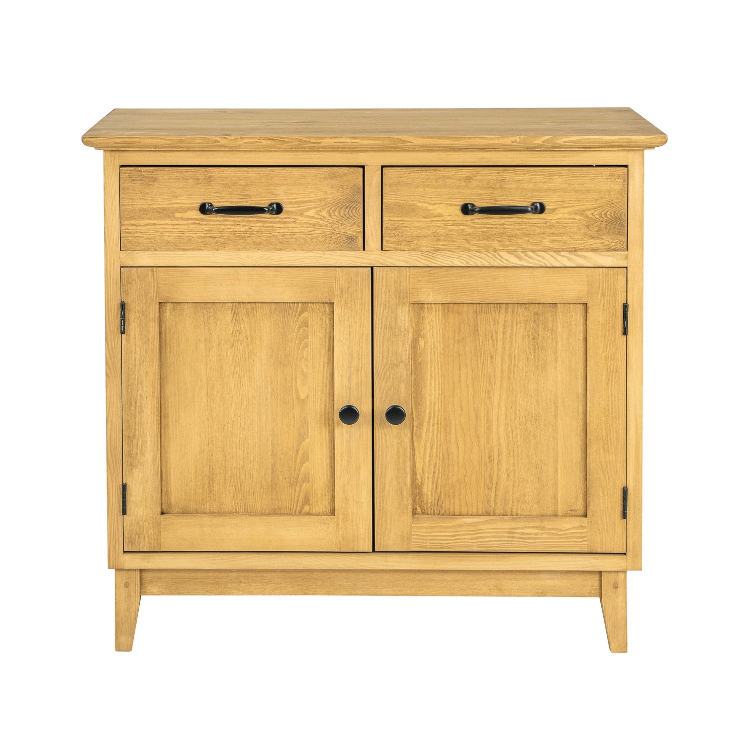 Pine chest of drawers RUSTIKAL KD714, white pine patina - Image 2