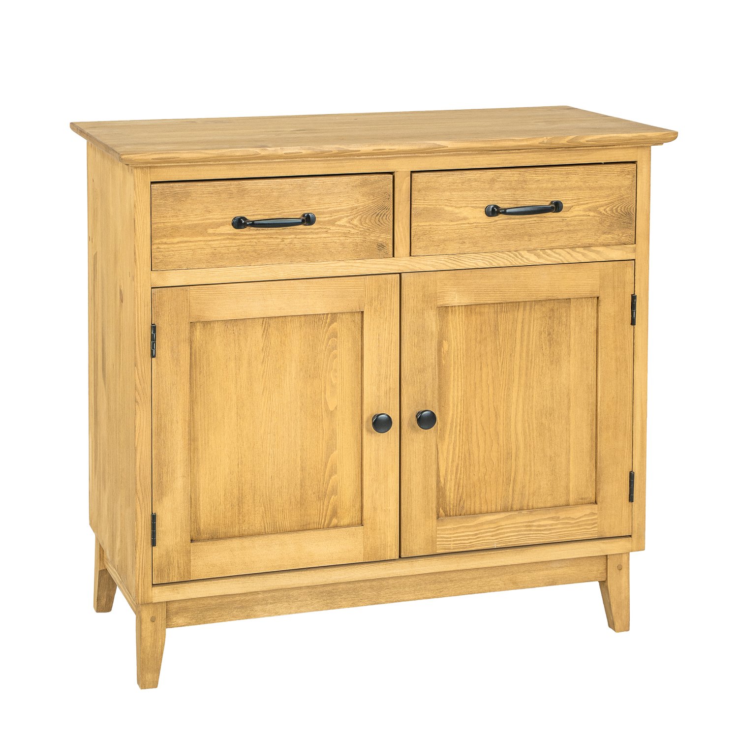 Pine chest of drawers RUSTIKAL KD714, white pine patina - Image 3