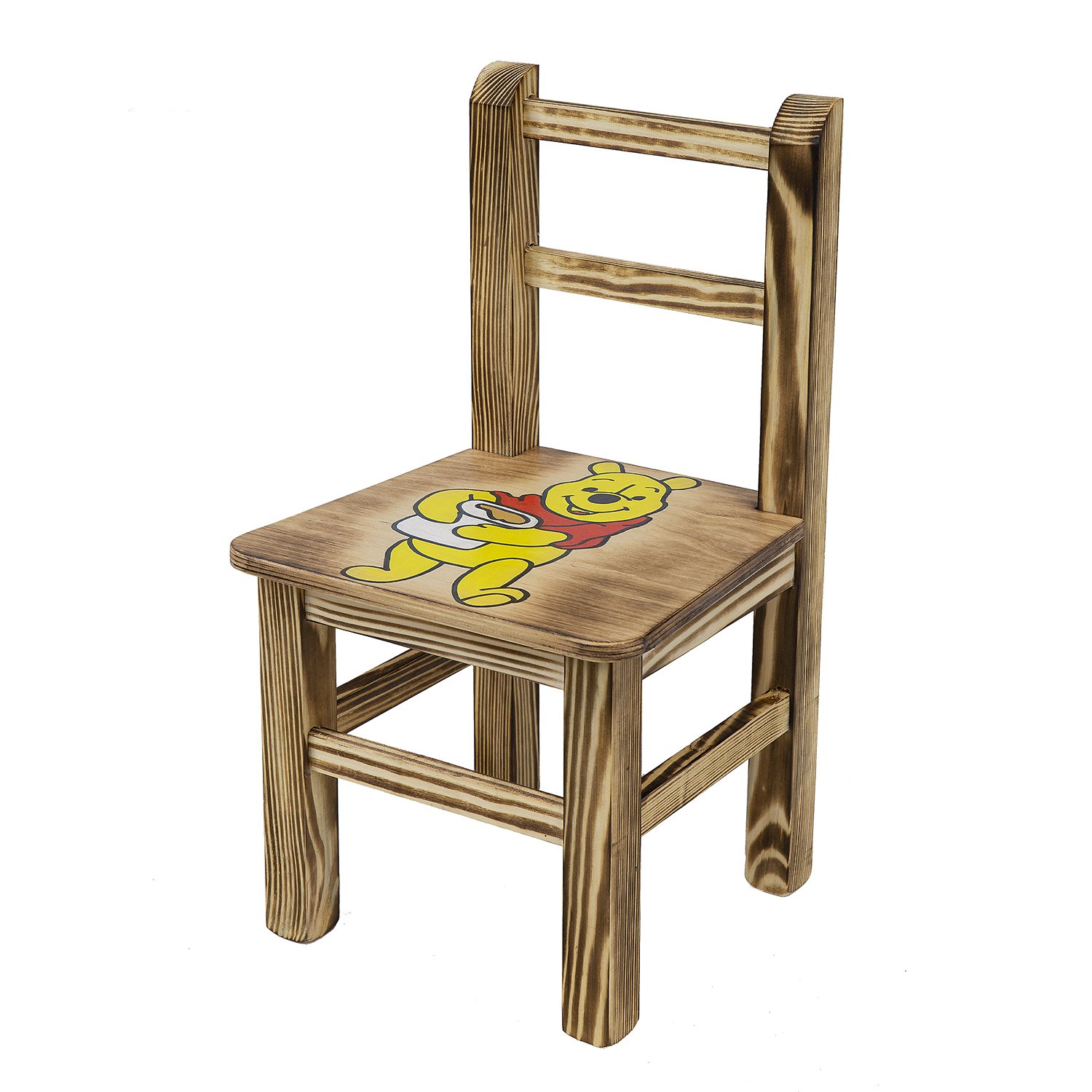 Wooden children's chair AD230 - Kubuś natural pine