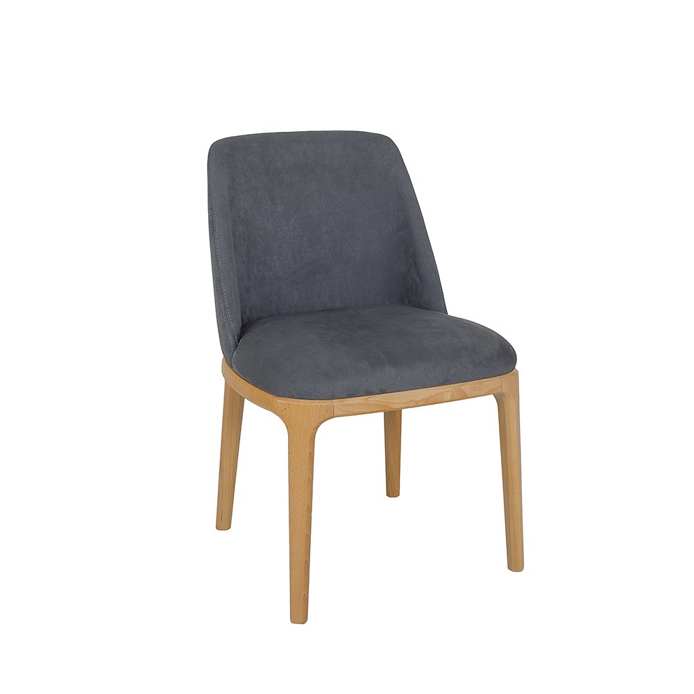 Beech chair KT187 moka beech color