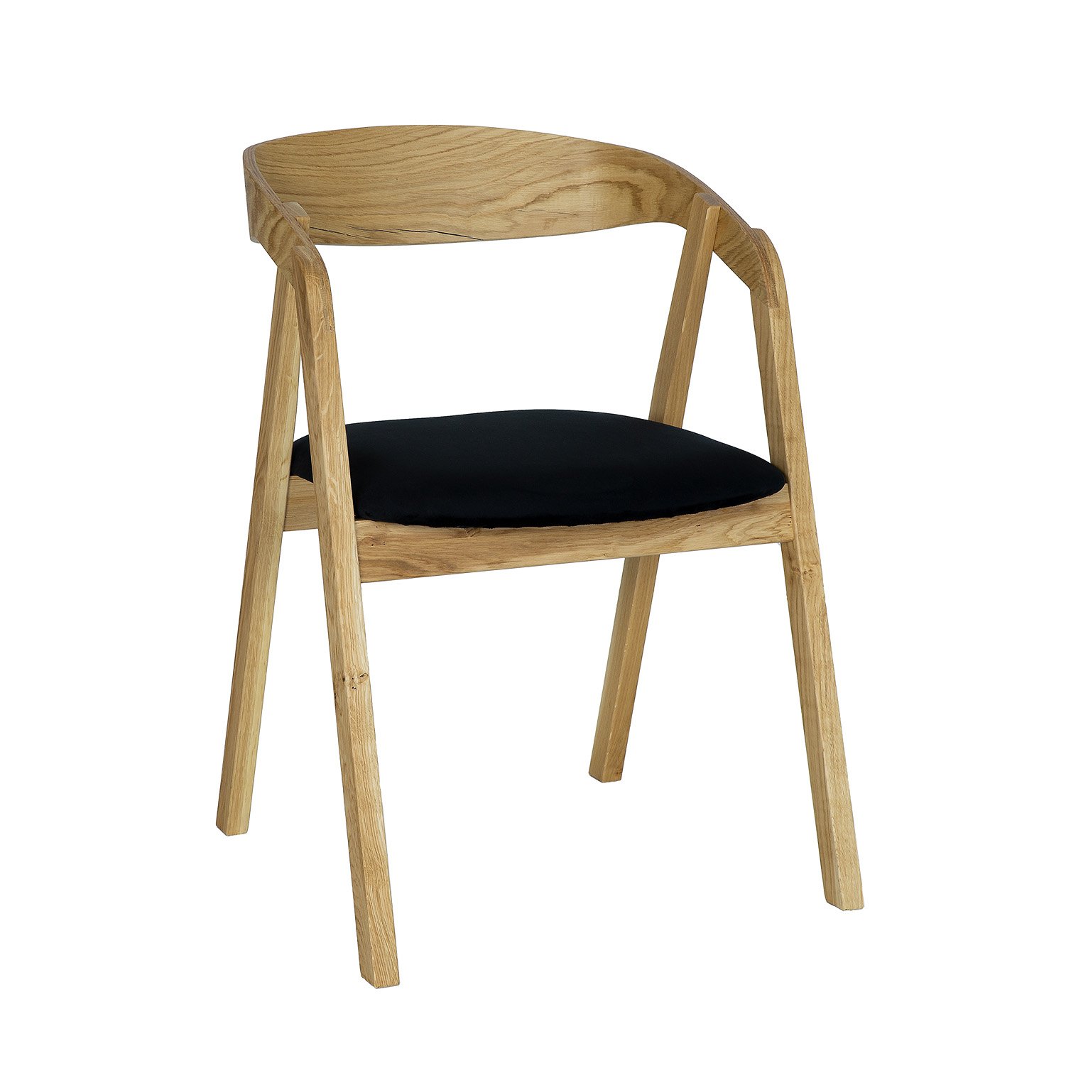 Oak chair KT395, natural oak