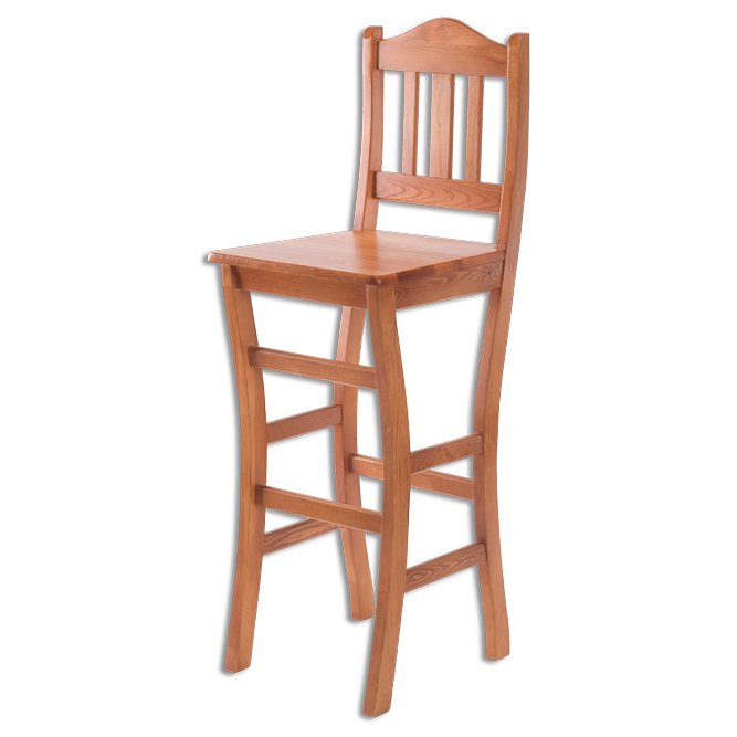 Pine chair KT111, untreated pine, unvarnished