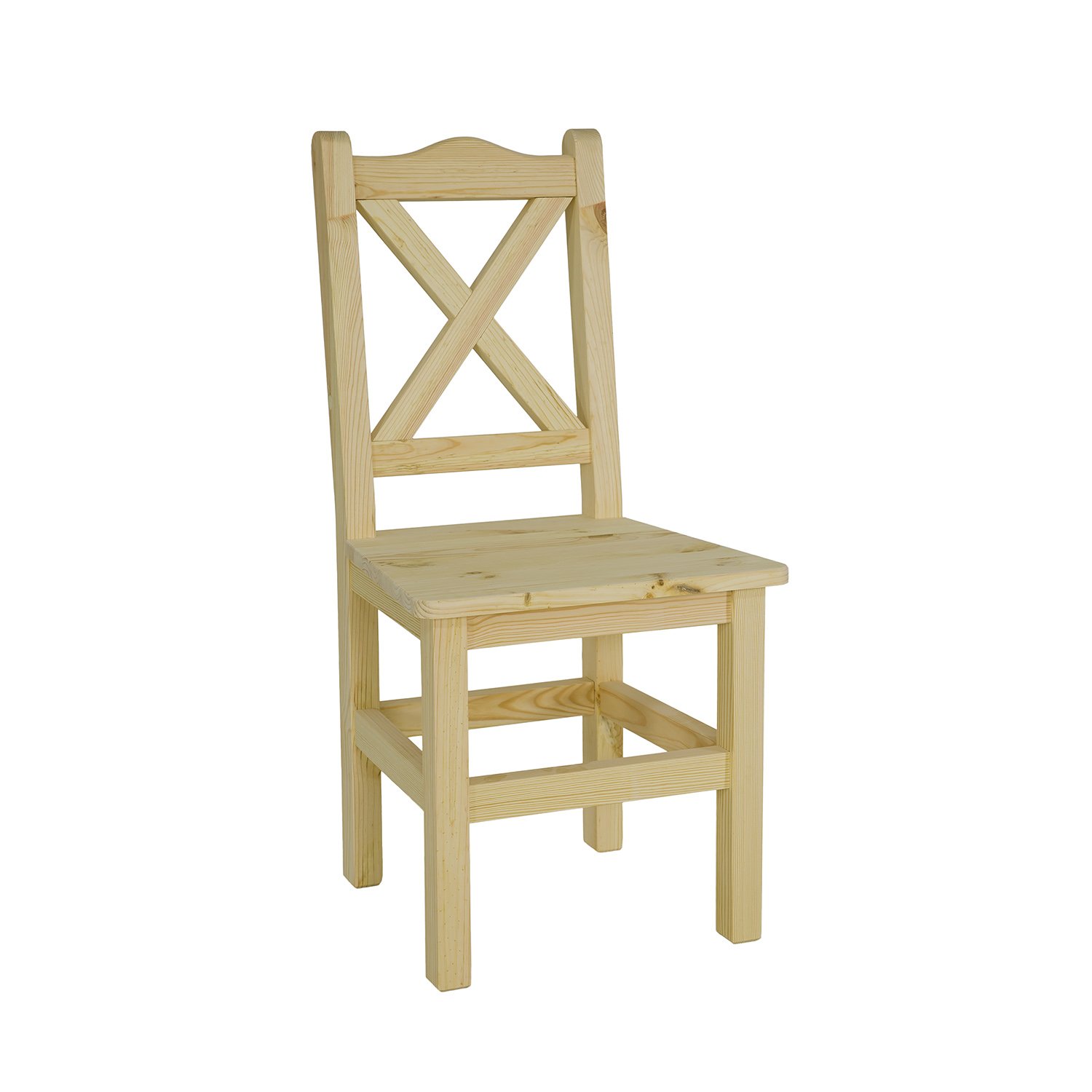 Pine chair KT700 antique white pine - Image 8