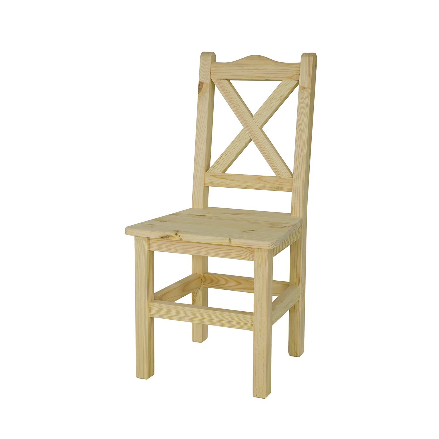 Pine chair KT700 antique white pine - Image 9