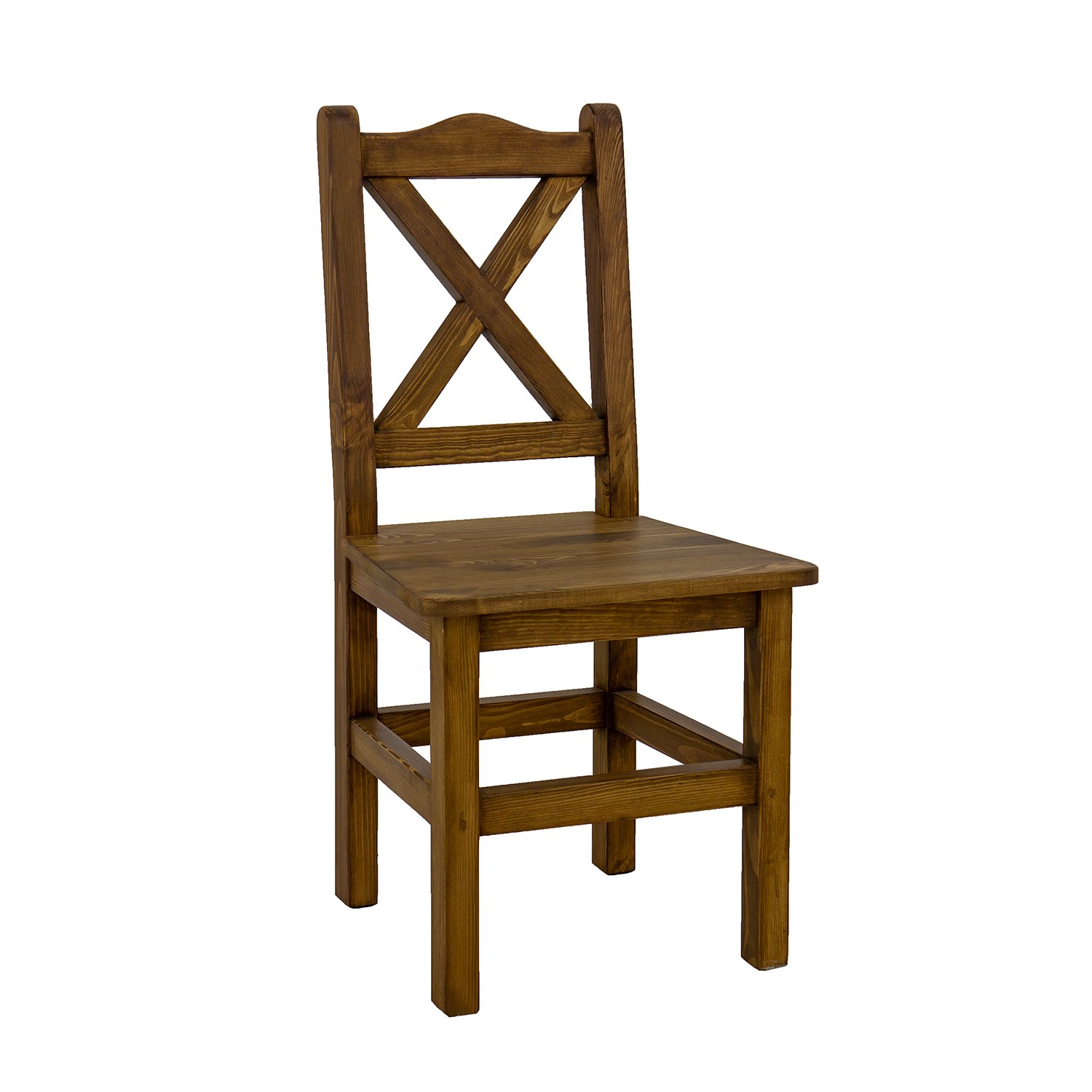Pine chair KT700 antique white pine - Image 5