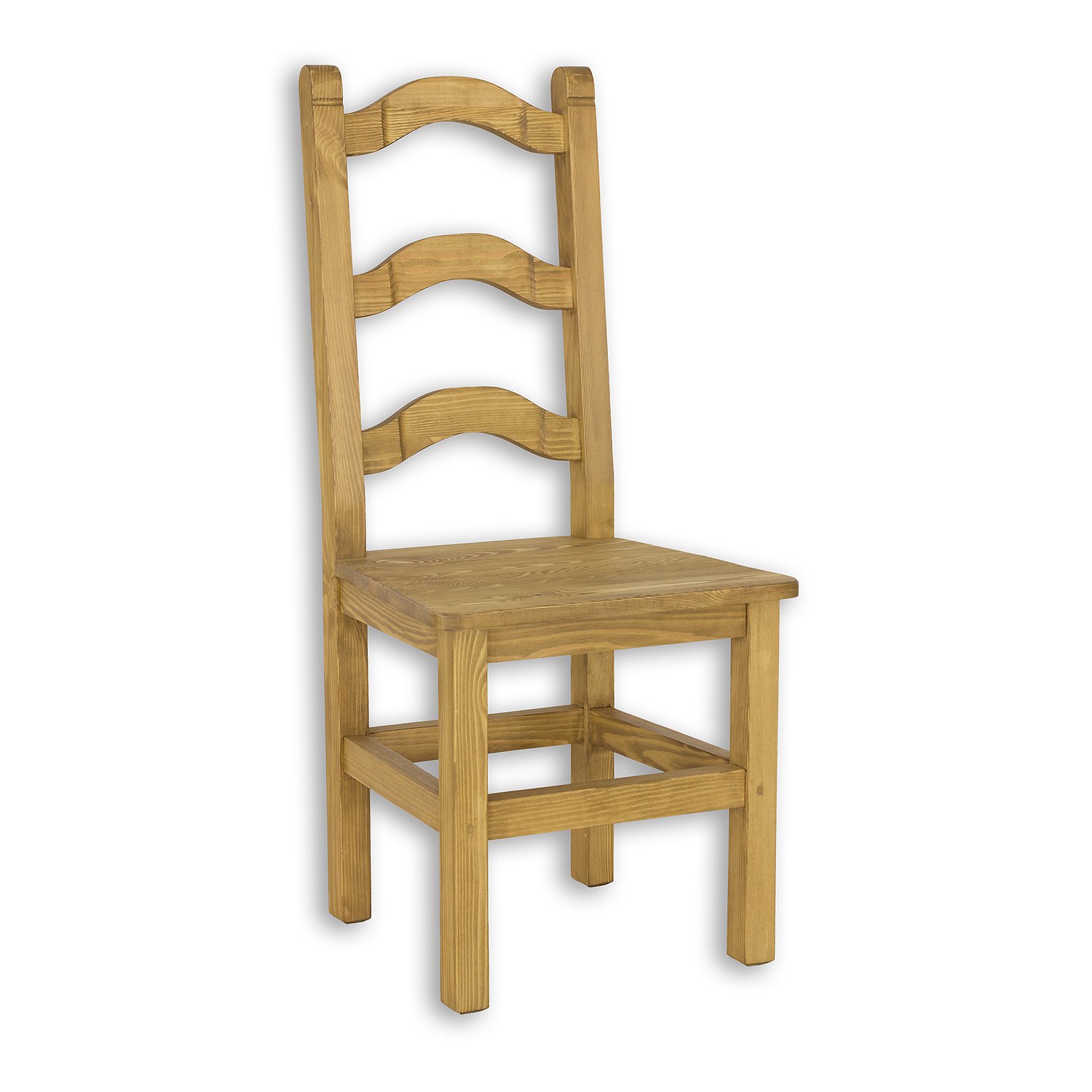 Pine chair KT705 light waxed pine