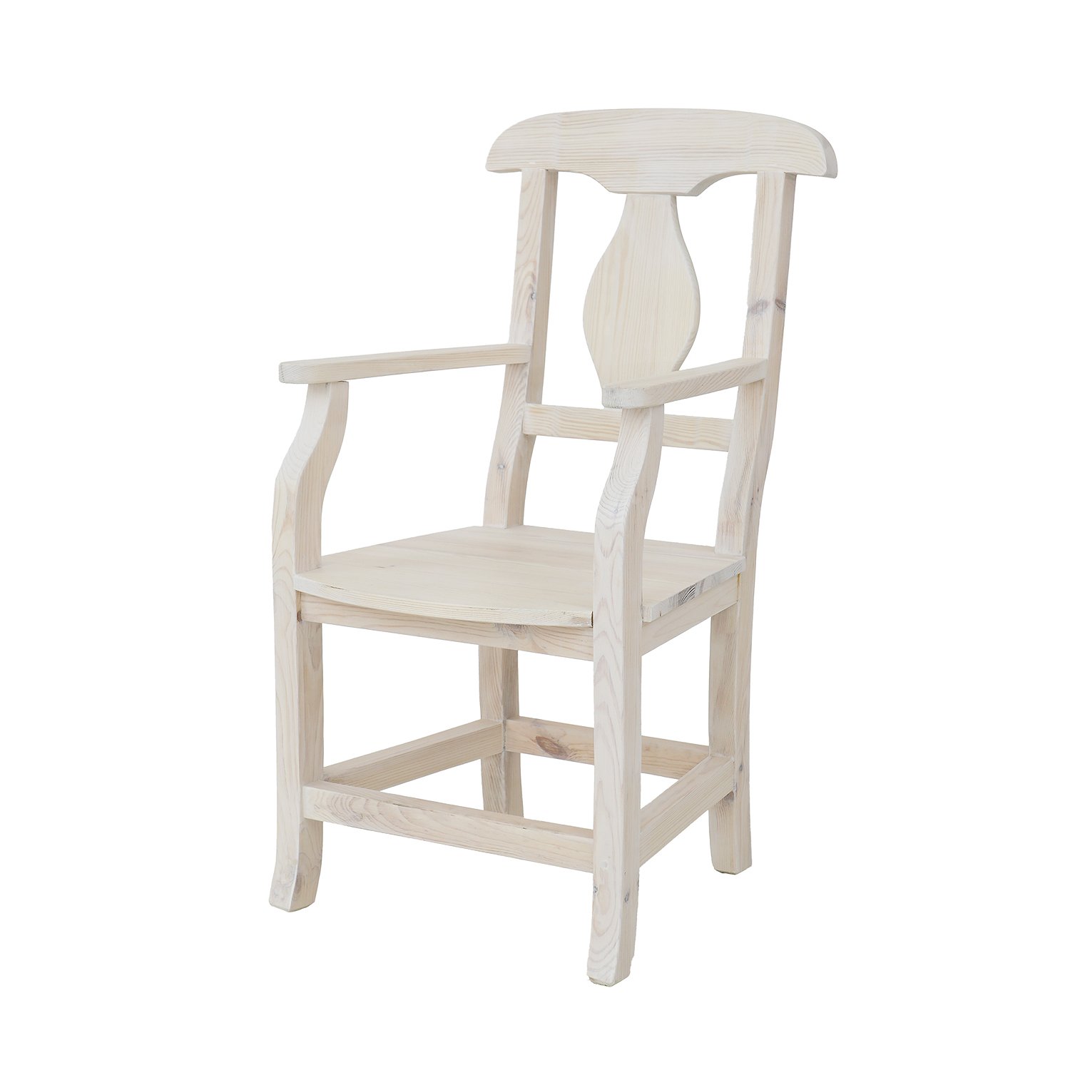 Pine chair KT707 light waxed pine - Image 4