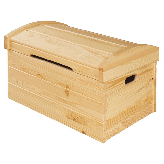 Pine chest of drawers KS105, untreated pine, unvarnished