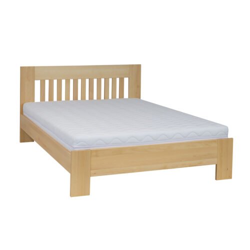 Beech bed LK186 rustic beech