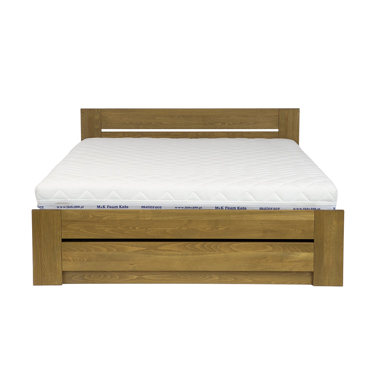 Beech BOX bed LK198 B BOX rustic beech - Image 6