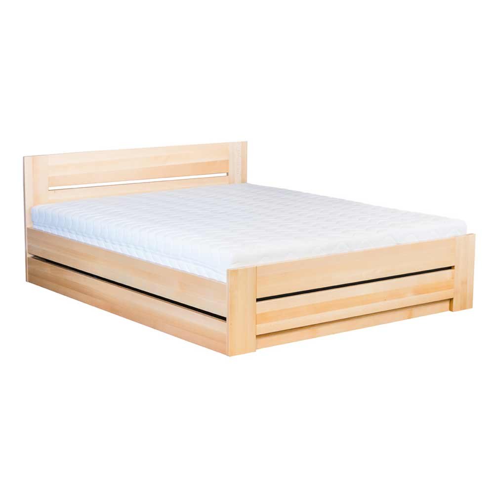 Beech BOX bed LK198 F BOX rustic beech - Image 2