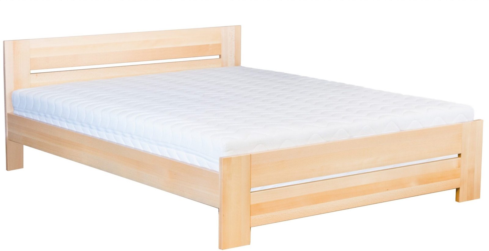 Beech bed LK198 beech Lausanne