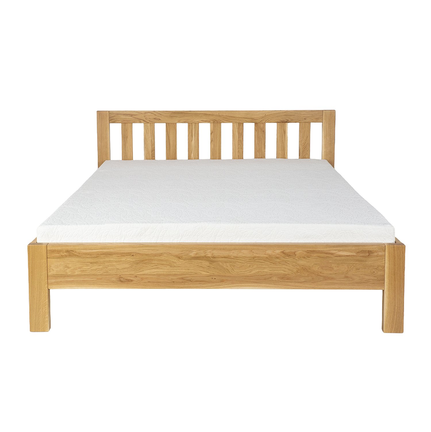 Oak bed LK303 cocoa oak color - Image 2