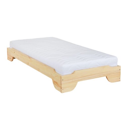Pine bed LK138 natural pine