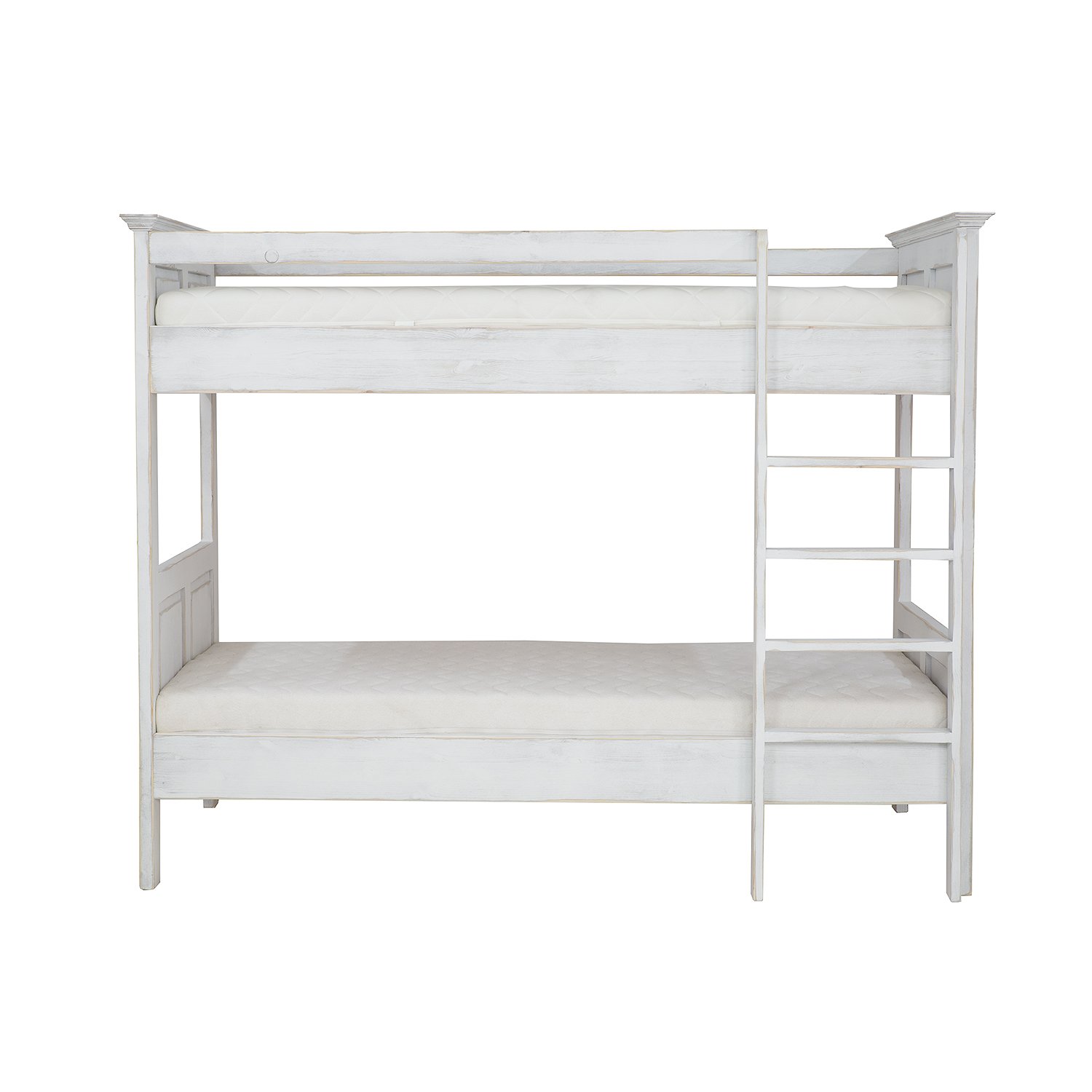 Pine bed LK707, pine, dark wax - Image 4