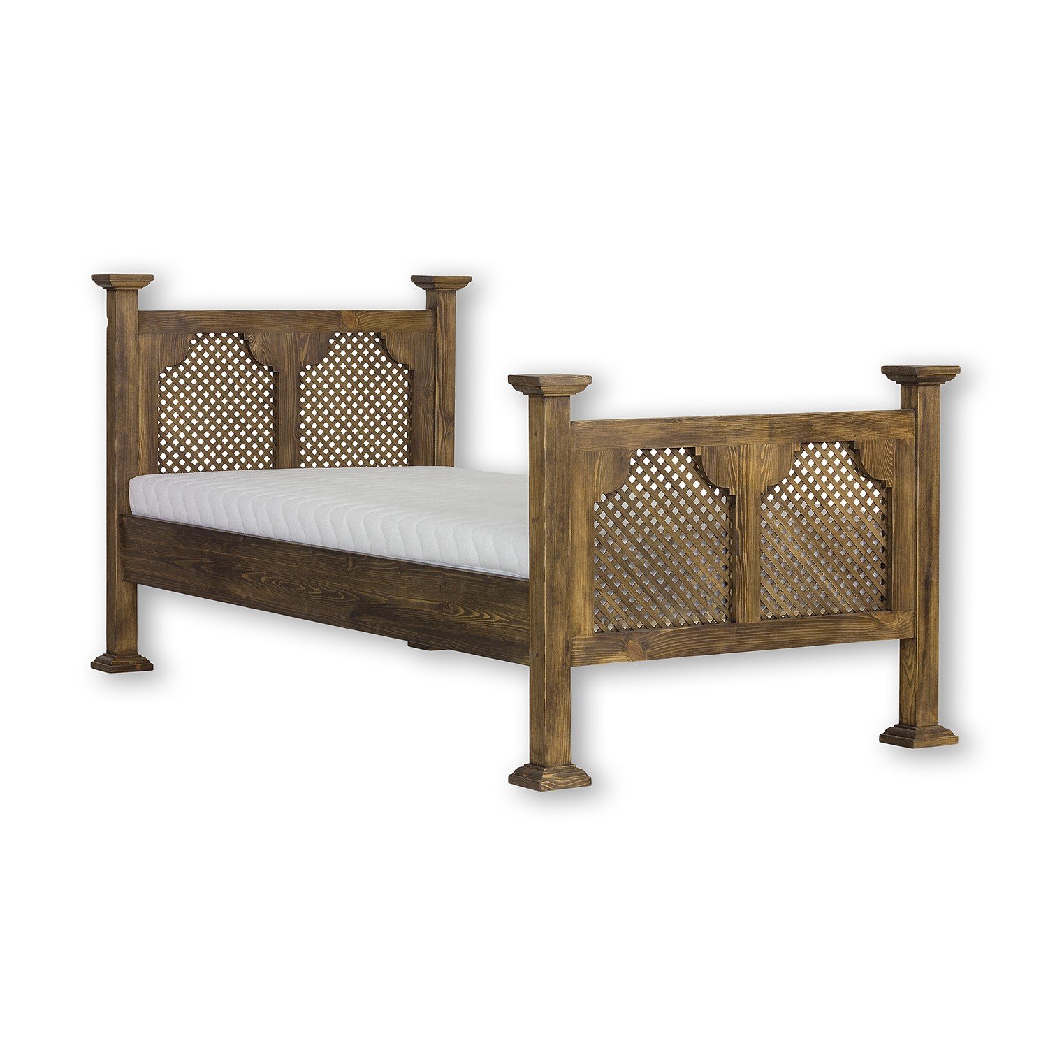 Pine bed LK705, pine brown wax - Image 7