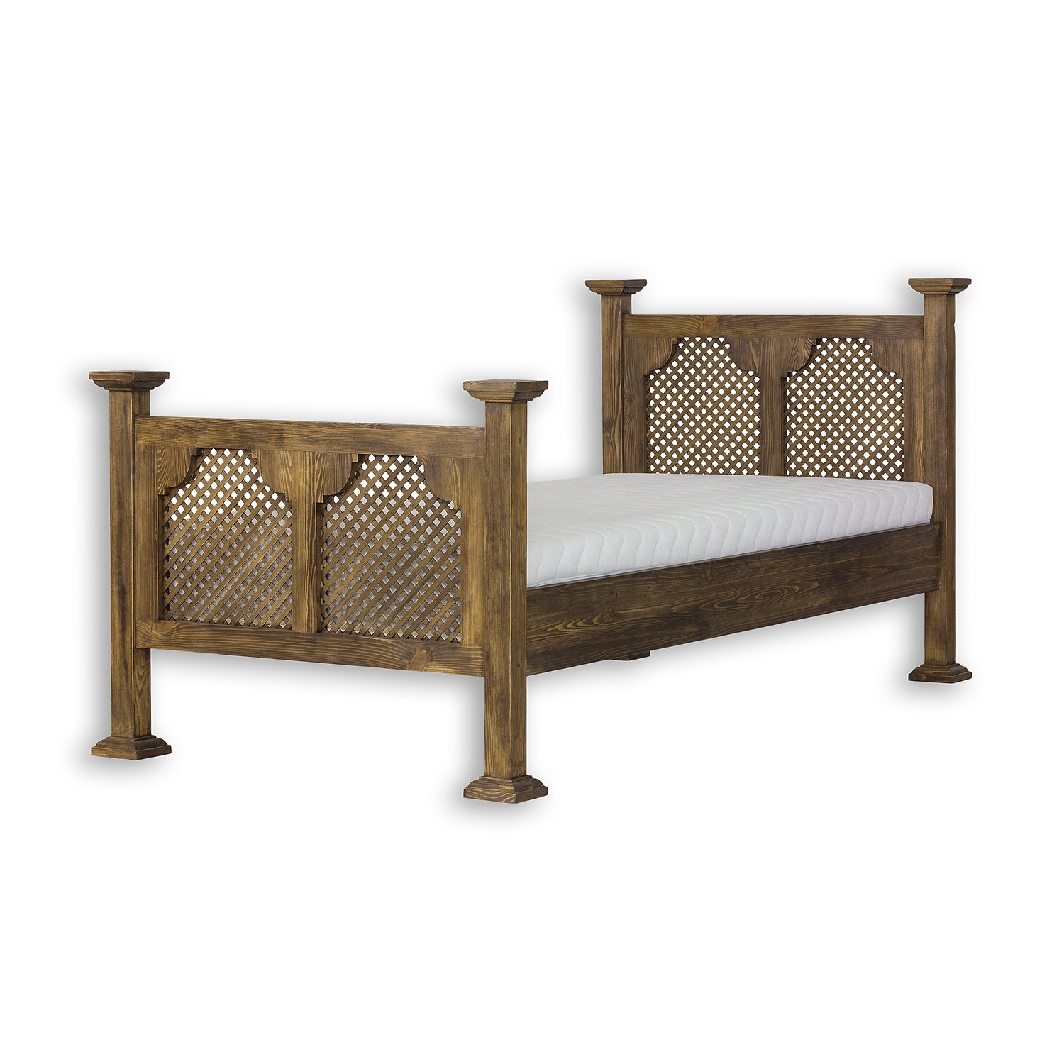 Pine bed LK705, pine brown wax - Image 8