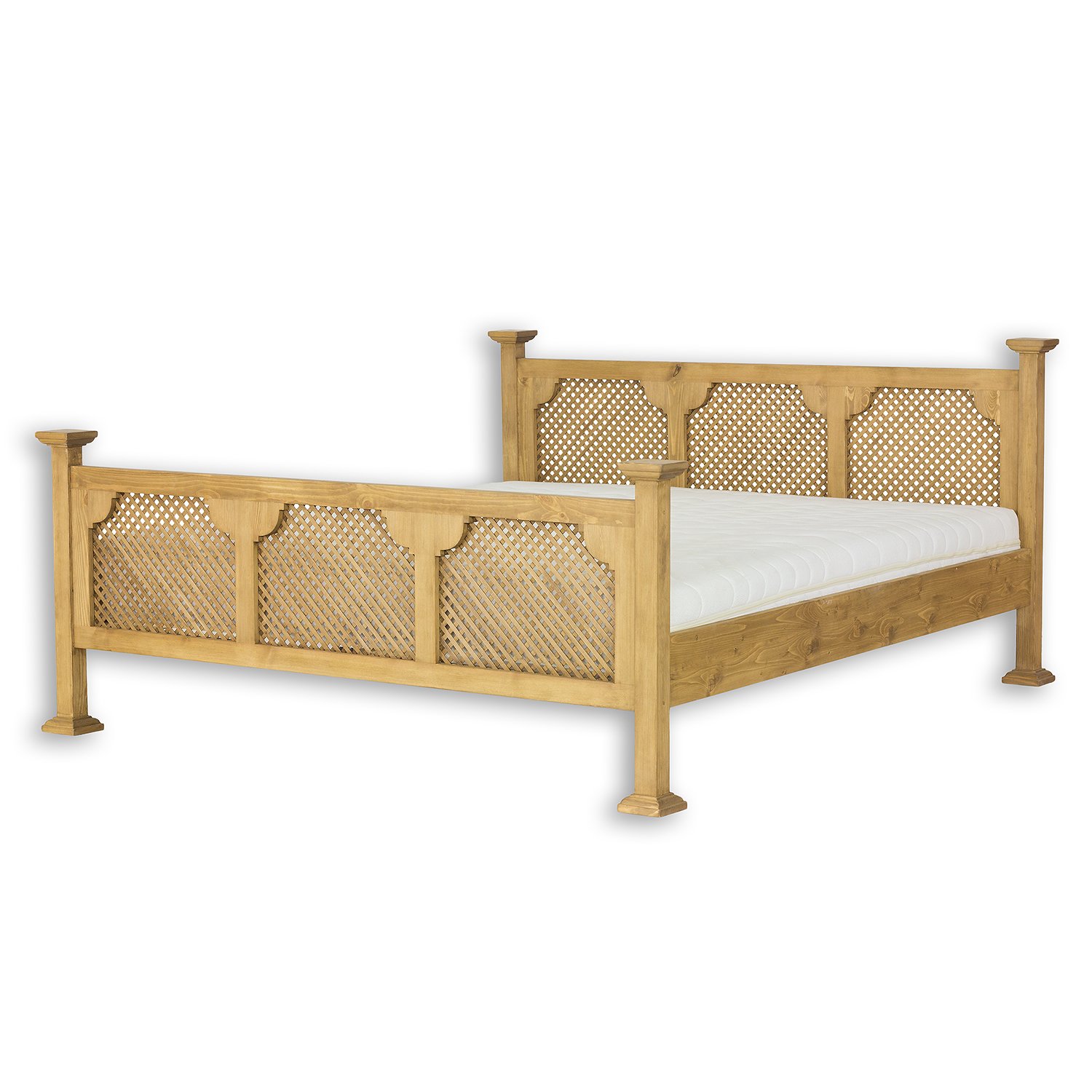 Pine bed LK705, pine brown wax - Image 3